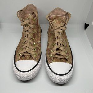 Converse Chuck Taylor All-Star Hi-Tops Glitter Camo - Size 7